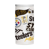 Pittsburgh Steelers 12oz Native Powdercoat SlimCan Coolie - Logo Brands - Flyclothing LLC