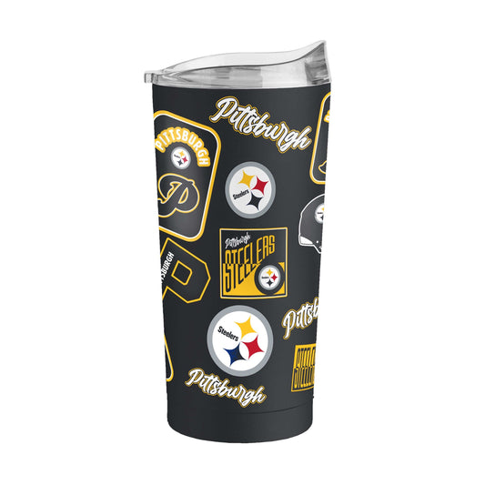 Pittsburgh Steelers 20oz Dreamweave Powder Coat Tumbler - Logo Brands - Flyclothing LLC