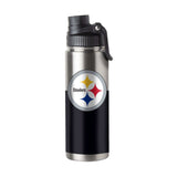 Pittsburgh Steelers Colorblock 21oz Twist Top Bottle - Logo Brands - Flyclothing LLC