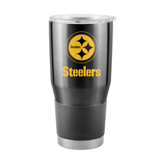 Pittsburgh Steelers 30oz Gold Rush Stainless Tumbler - Logo Brands - Flyclothing LLC