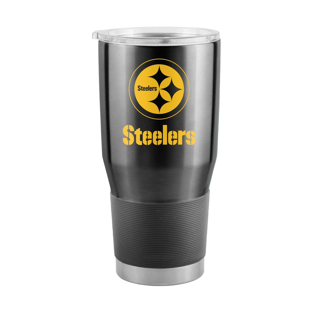 Pittsburgh Steelers 30oz Gold Rush Stainless Tumbler - Logo Brands - Flyclothing LLC