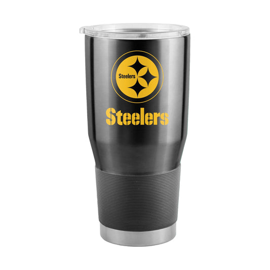 Pittsburgh Steelers 30oz Gold Rush Stainless Tumbler - Logo Brands - Flyclothing LLC