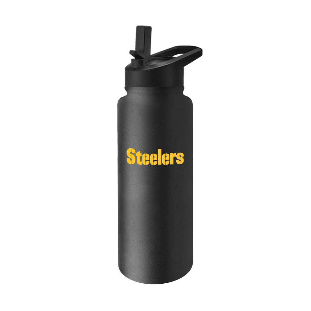 Pittsburgh Steelers 34oz Flipside Quencher Bottle - Logo Brands - Flyclothing LLC