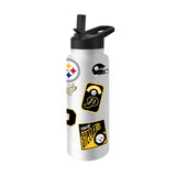 Pittsburgh Steelers Dreamweave 34oz Quencher Bottle - Logo Brands - Flyclothing LLC