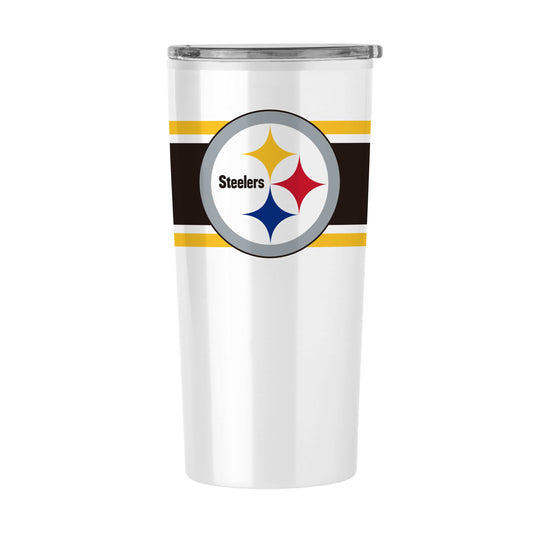 Pittsburgh Steelers 20oz Stripe Fusion Tumbler - Logo Brands - Flyclothing LLC