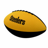 Pittsburgh Steelers TJ Watt Mini Size Rubber Football - Logo Brands - Flyclothing LLC