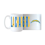 LA Chargers 15oz Overtime Sublimated Mug - Logo Brands - Flyclothing LLC