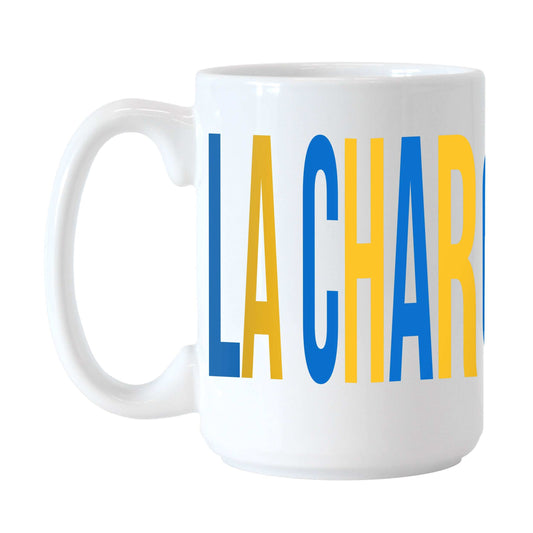 LA Chargers 15oz Overtime Sublimated Mug - Logo Brands - Flyclothing LLC