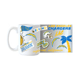 LA Chargers 15oz Native Sublimated Mug - Logo Brands - Flyclothing LLC