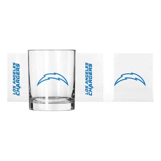 Los Angeles Chargers 14oz Gameday Rocks Glass - Logo Brands - Flyclothing LLC