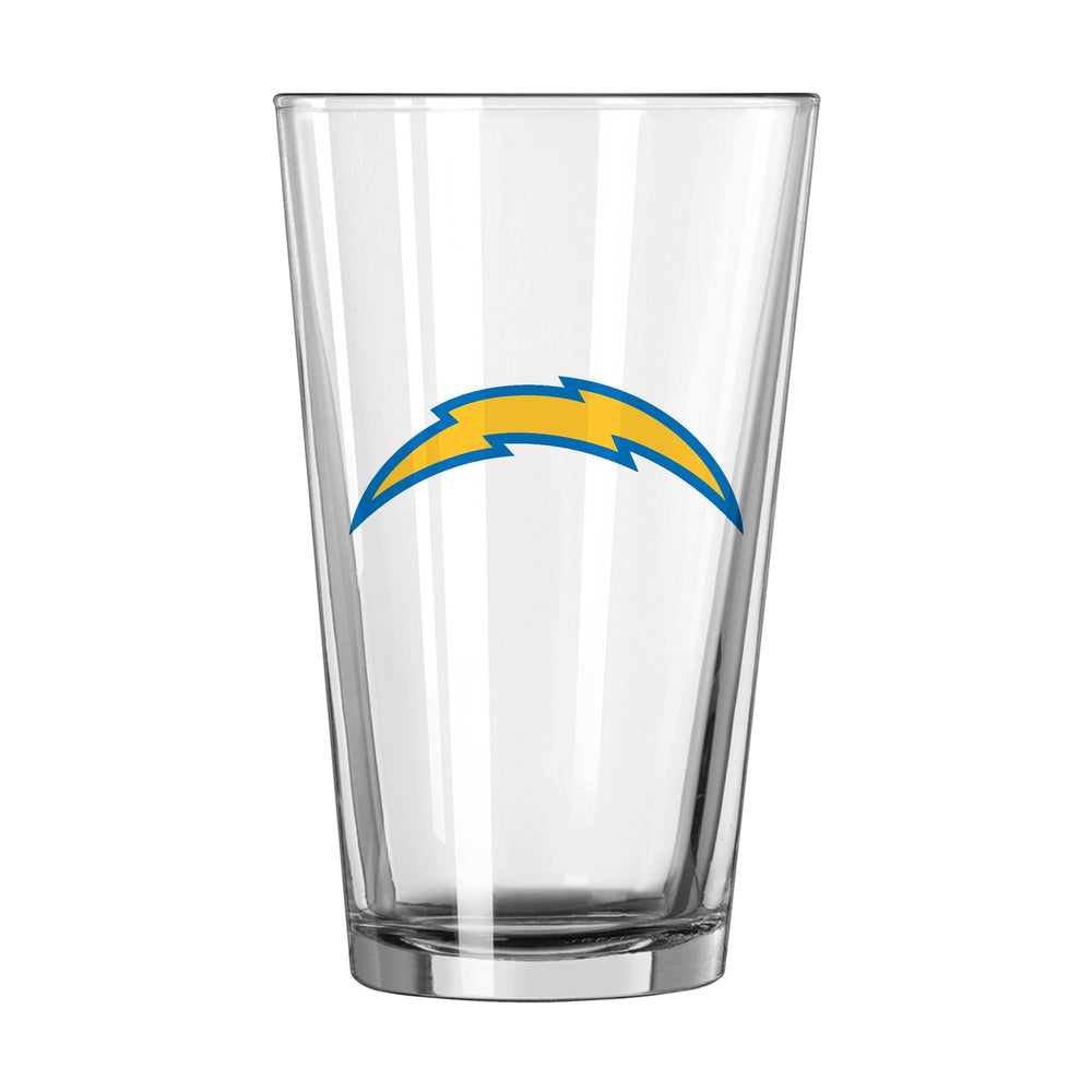 LA Chargers 16oz Overtime Pint Glass - Logo Brands - Flyclothing LLC