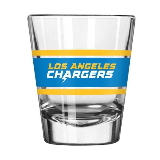 Los Angeles Chargers 2oz Stripe Shot Glass - Logo Brands - Flyclothing LLC