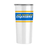 LA Chargers 20oz Stripe Fusion Tumbler - Logo Brands - Flyclothing LLC