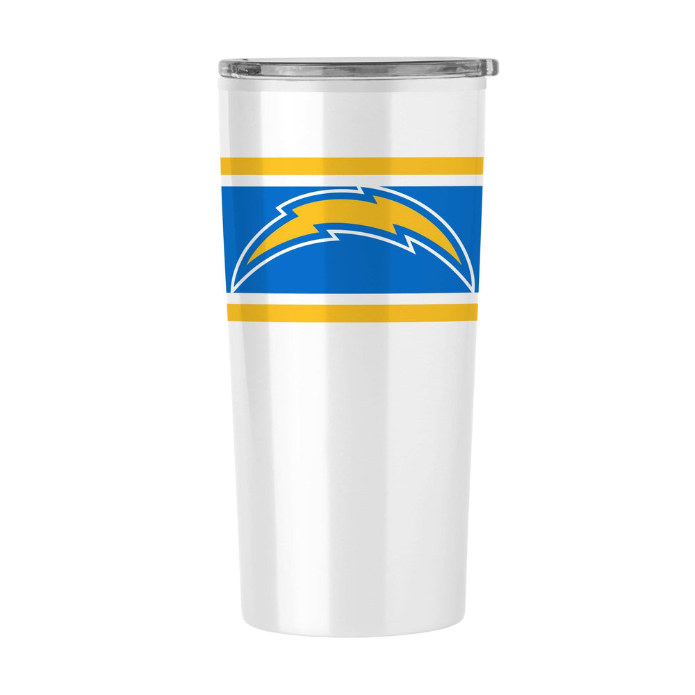 LA Chargers 20oz Stripe Fusion Tumbler - Logo Brands - Flyclothing LLC