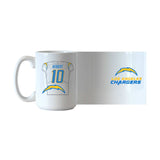 LA Chargers Justin Herbert Jersey 15oz Sublimated Mug - Logo Brands - Flyclothing LLC
