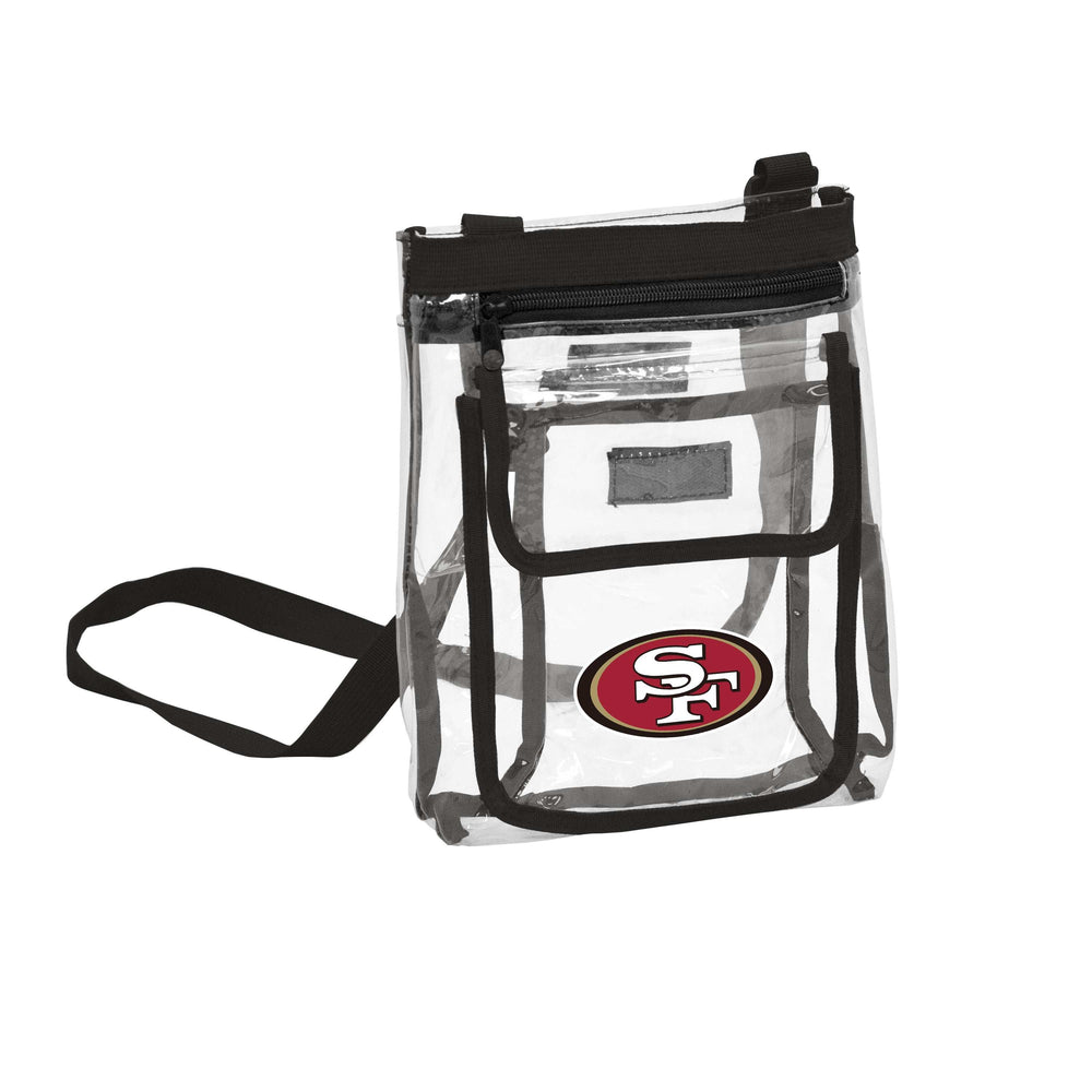 San Francisco 49ers Clear Crossbody - Logo Brands - Flyclothing LLC