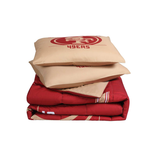 San Francisco 49ers Command Comforter Set Full/Queen - Logo Brands - Flyclothing LLC