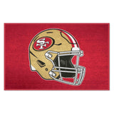 NFL - San Francisco 49ers Starter Mat - Logo Brands - Flyclothing LLC