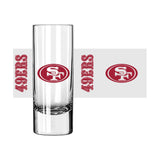 San Francisco 49ers 2.5oz Gameday Shooter Glass - Logo Brands - Flyclothing LLC