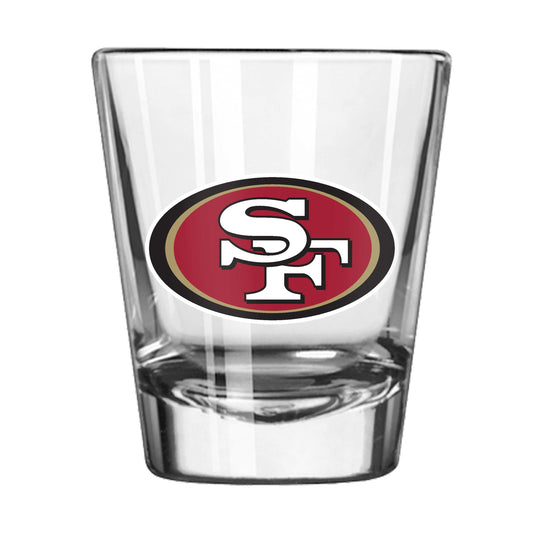 San Francisco 49ers 2oz Letterman Shot Glass - Logo Brands - Flyclothing LLC