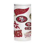San Francisco 49ers 12oz Native Powdercoat SlimCan Coolie - Logo Brands - Flyclothing LLC