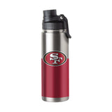 San Francisco 49ers Colorblock 21oz Twist Top Bottle - Logo Brands - Flyclothing LLC