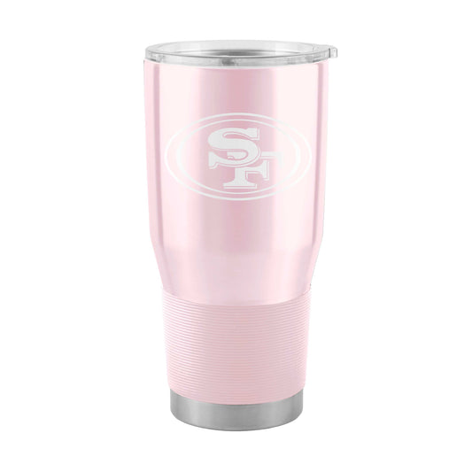 San Francisco 49ers Dusk 30oz Gameday Stainless Steel Tumbler - Logo Brands - Flyclothing LLC