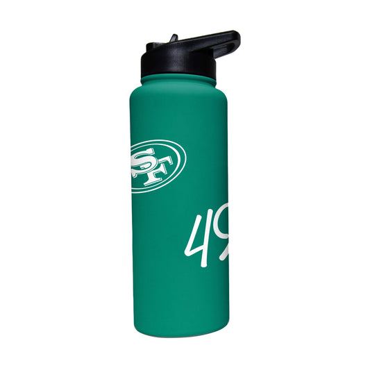 San Francisco 49ers 34oz Optic Bold Soft Touch Quencher - Logo Brands - Flyclothing LLC