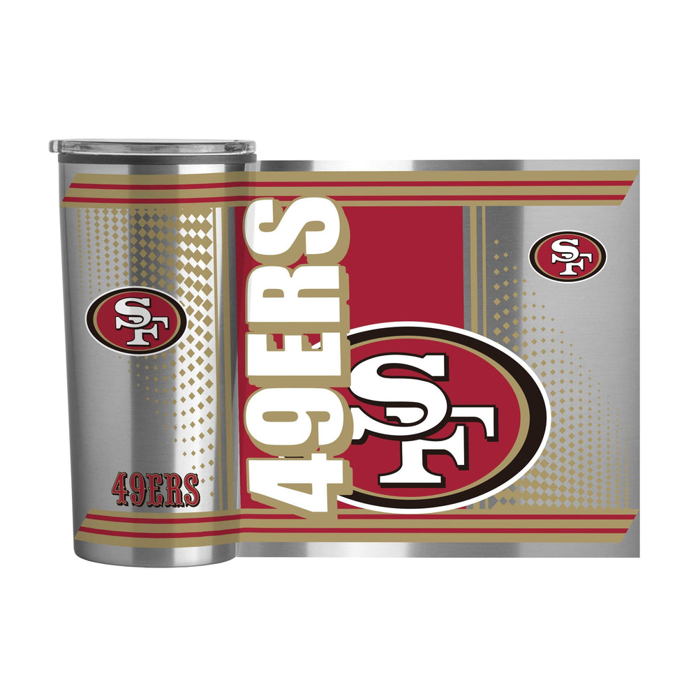 San Francisco 49ers 20oz Hero Fusion Tumbler - Logo Brands - Flyclothing LLC