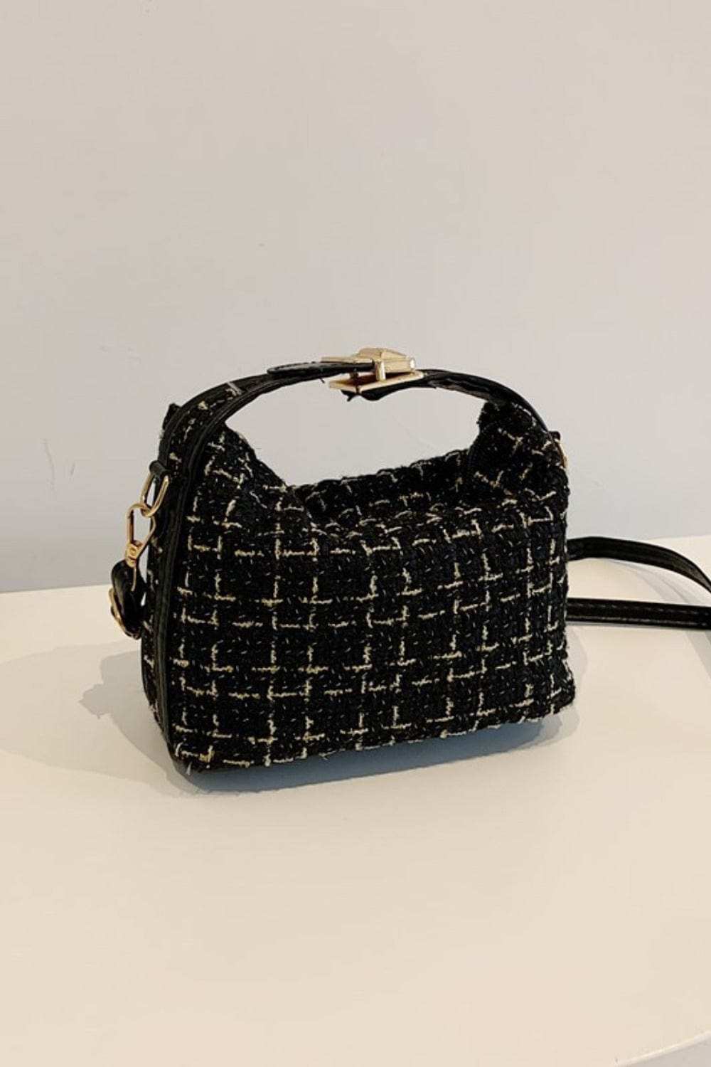 Woven Removable Strap Shoulder Bag - Trendsi - Flyclothing LLC