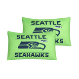 Seattle Seahawks Command Comforter Set Full/Queen - Logo Brands - Flyclothing LLC