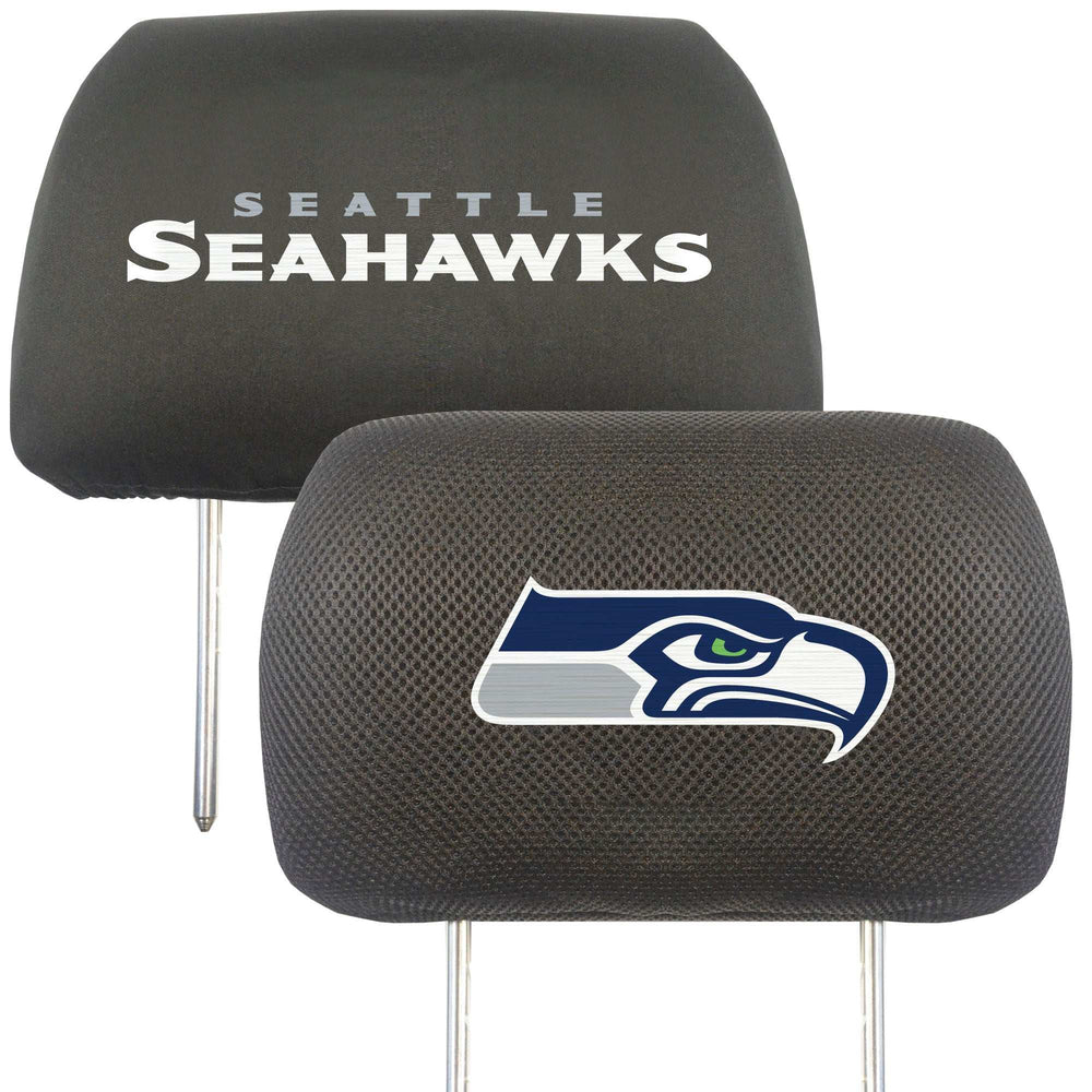 NFL - Seattle Seahawks Head Rest Cover - Logo Brands - Flyclothing LLC