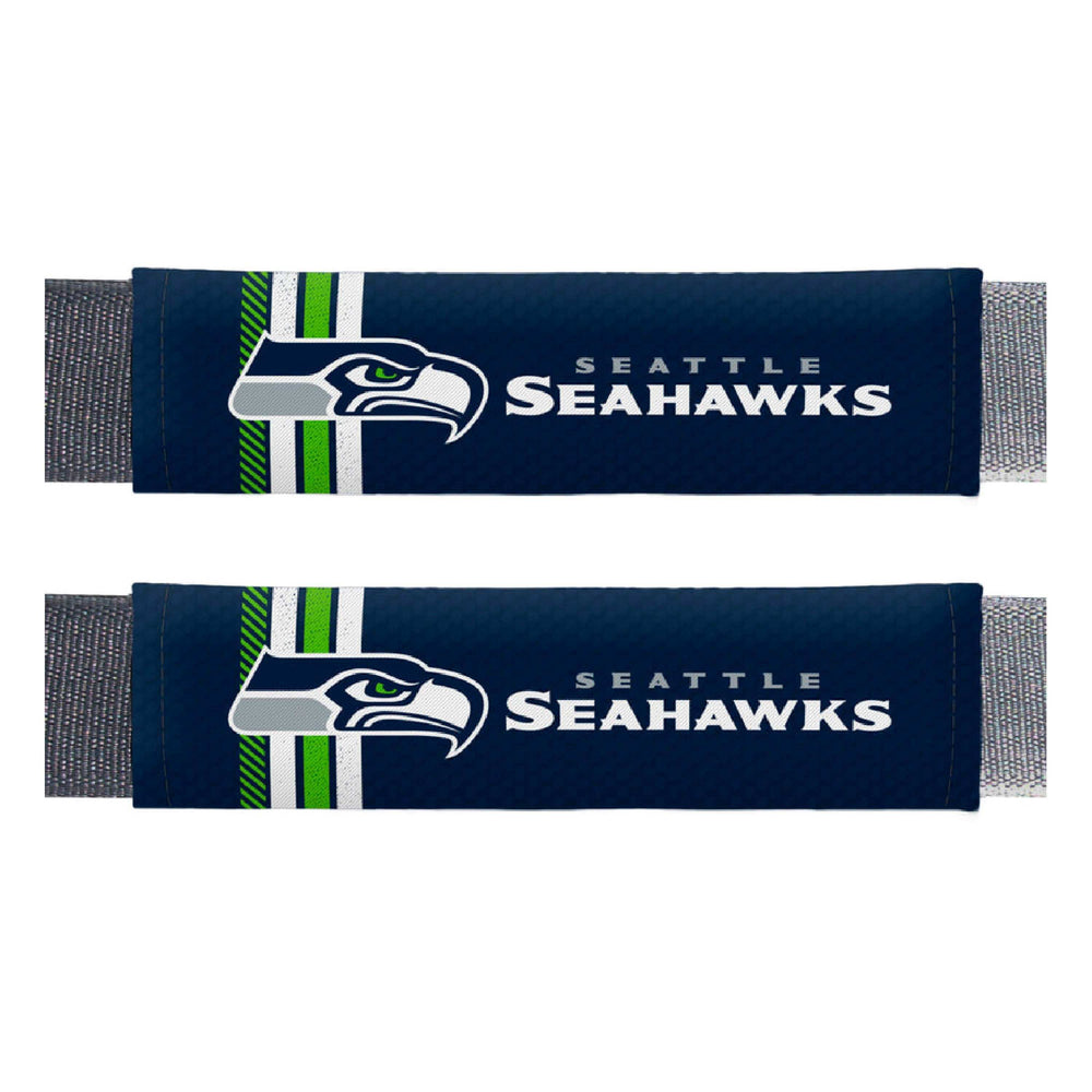 NFL - Seattle Seahawks Rally Seatbelt Pad - Pair - Logo Brands - Flyclothing LLC