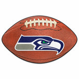 NFL - Seattle Seahawks Football Mat - Logo Brands - Flyclothing LLC
