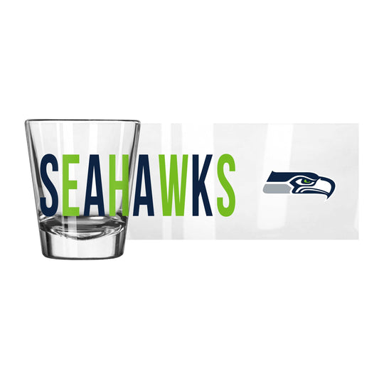 Seattle Seahawks 2oz Overtime Shot Glass - Logo Brands - Flyclothing LLC