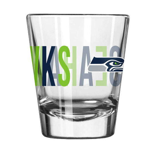 Seattle Seahawks 2oz Overtime Shot Glass - Logo Brands - Flyclothing LLC