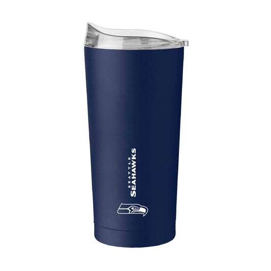 Seattle Seahawks 20oz Vertical Powder Coat Tumbler - Logo Brands - Flyclothing LLC