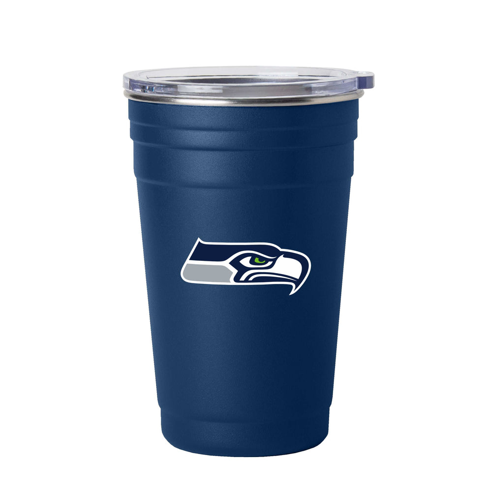 Seattle Seahawks 22oz Flipside Stainless Cup - Logo Brands - Flyclothing LLC