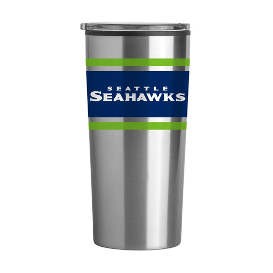 Seattle Seahawks Stripe 20 oz Fusion Tumbler - Logo Brands - Flyclothing LLC