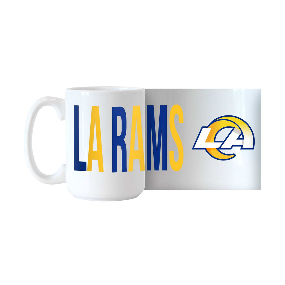 LA Rams 15oz Overtime Sublimated Mug - Logo Brands - Flyclothing LLC