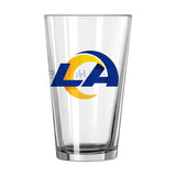 LA Rams Our House Slogan 16oz Pint Glass - Logo Brands - Flyclothing LLC