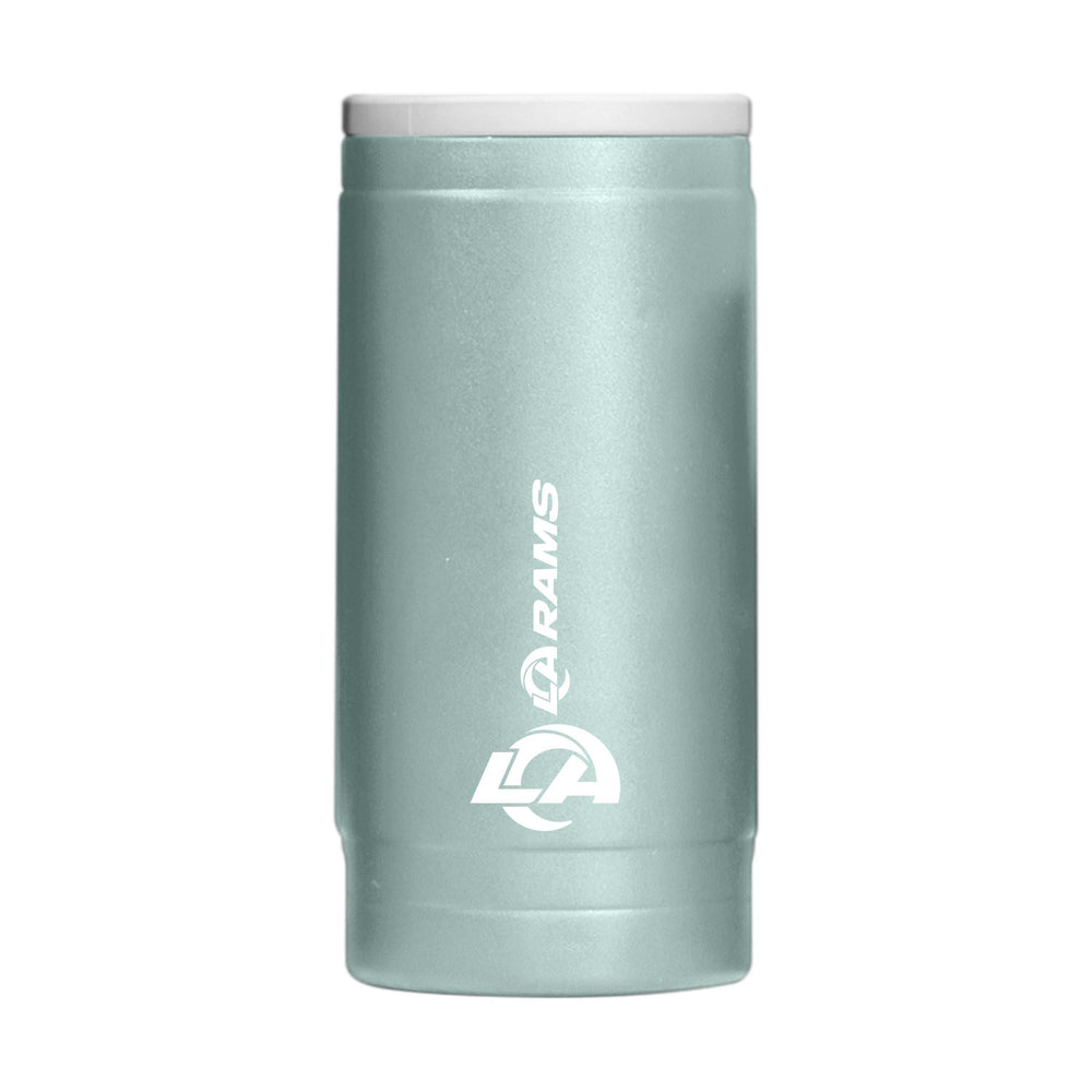 LA Rams Vertical Powder Coat Slim Can Coolie - Logo Brands - Flyclothing LLC