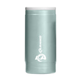 LA Rams Vertical Powder Coat Slim Can Coolie - Logo Brands - Flyclothing LLC