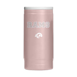 LA Rams Stencil Powder Coat Slim Can Coolie - Logo Brands - Flyclothing LLC