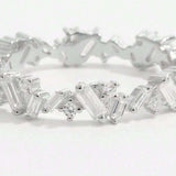 925 Sterling Silver Inlaid Zircon Ring - Trendsi - Flyclothing LLC