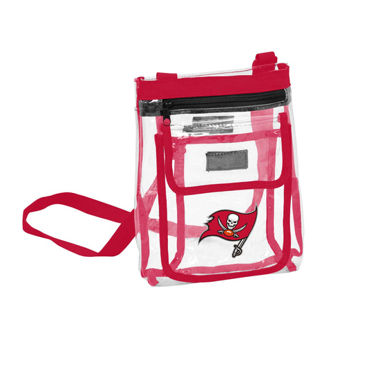 Tampa Bay Buccaneers Clear Crossbody - Logo Brands - Flyclothing LLC