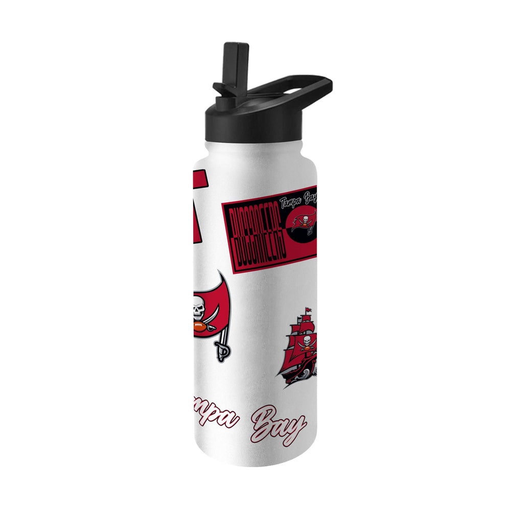 Tampa Bay Buccaneers Dreamweave 34oz Quencher Bottle - Logo Brands - Flyclothing LLC