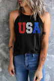USA Grecian Neck Cami - Trendsi - Flyclothing LLC