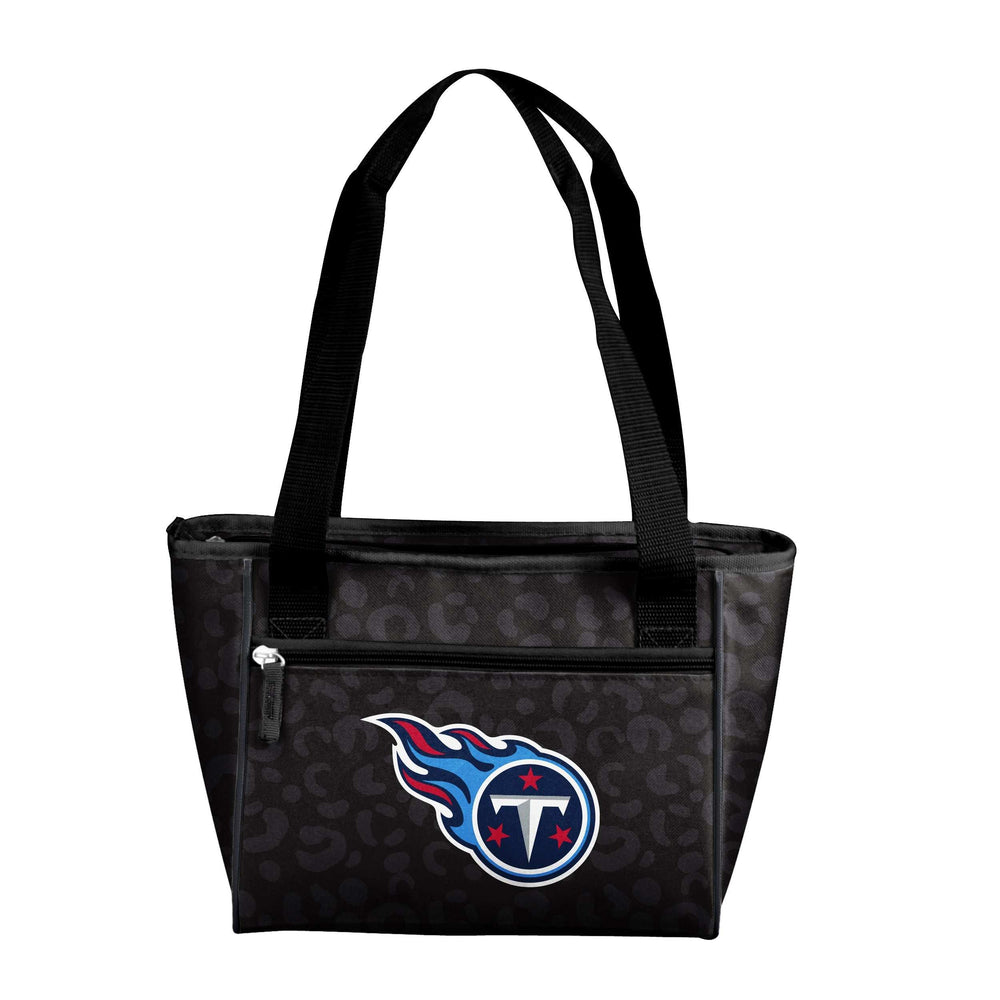 Tennessee Titans Leopard Print 16 Can Cooler Tote - Logo Brands - Flyclothing LLC
