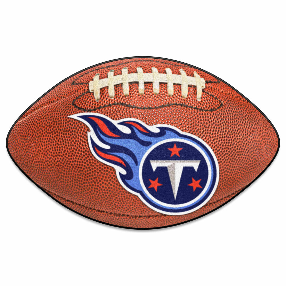 NFL - Tennessee Titans Football Mat - Logo Brands - Flyclothing LLC